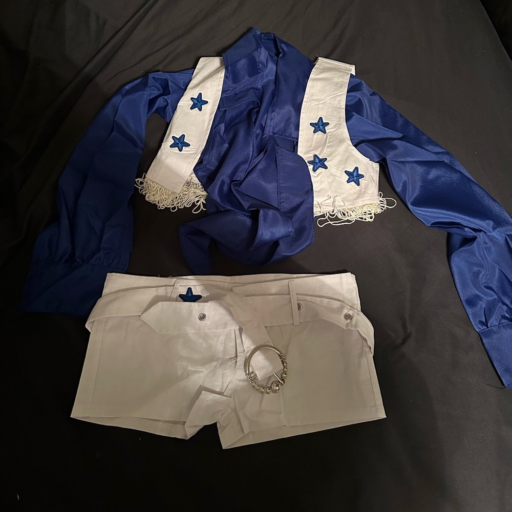 Dallas Cowboy Cheerleader Costume